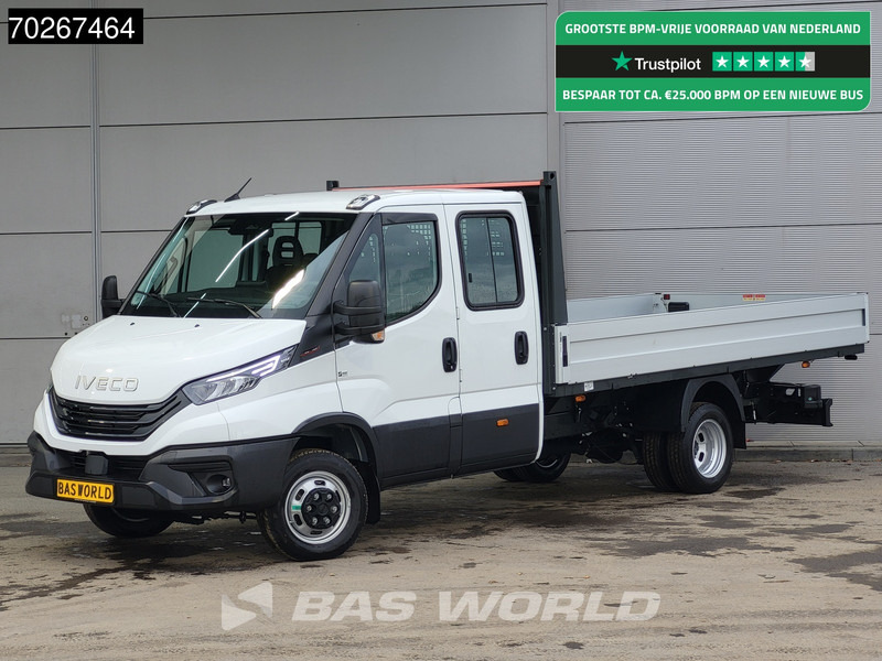 Iveco Daily 35C18 3.0L Open Laadbak 180PK Navi Airco Cruise Camera Parkeersensoren 3,5t Trekgewicht Euro6 Pritsche Pickup Open Box Airco Cru - Automašīna ar kravas platformu: foto 1 Iveco Daily 35C18 3.0L Open Laadbak 180PK Navi Airco Cruise Camera Parkeersensoren 3,5t Trekgewicht Euro6 Pritsche Pickup Open Box Airco Cru - Automašīna ar kravas platformu: foto 1