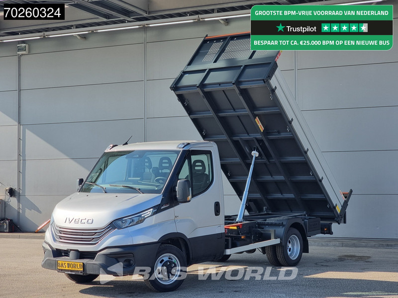 Iveco Daily 35C21 3.0L 210PK Automaat Kipper 2025 ACC Airco CarPlay Tipper Benne Kieper Airco - Komercauto pašizgāzējs: foto 1 Iveco Daily 35C21 3.0L 210PK Automaat Kipper 2025 ACC Airco CarPlay Tipper Benne Kieper Airco - Komercauto pašizgāzējs: foto 1