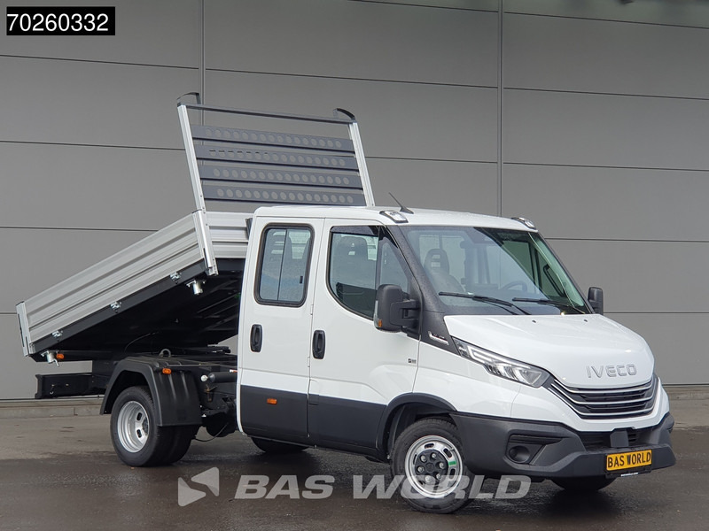 Iveco Daily 35C21 3-Zijdige Kipper Dubbel Cabine 210PK 3.0L Dubbellucht 3,5t Trekhaak ACC Airco LED Camera CarPlay Euro6 Tipper Benne Kieper - Komercauto pašizgāzējs: foto 2 Iveco Daily 35C21 3-Zijdige Kipper Dubbel Cabine 210PK 3.0L Dubbellucht 3,5t Trekhaak ACC Airco LED Camera CarPlay Euro6 Tipper Benne Kieper - Komercauto pašizgāzējs: foto 2
