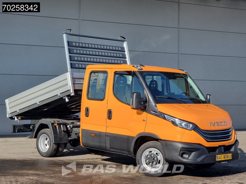 Iveco Daily 35C21 3-Zijdige Kipper Dubbel Cabine 210PK 3.0L Dubbellucht 3,5t Trekhaak ACC Airco LED Camera CarPlay Euro6 Tipper Benne Kieper - Komercauto pašizgāzējs: foto 2 Iveco Daily 35C21 3-Zijdige Kipper Dubbel Cabine 210PK 3.0L Dubbellucht 3,5t Trekhaak ACC Airco LED Camera CarPlay Euro6 Tipper Benne Kieper - Komercauto pašizgāzējs: foto 2