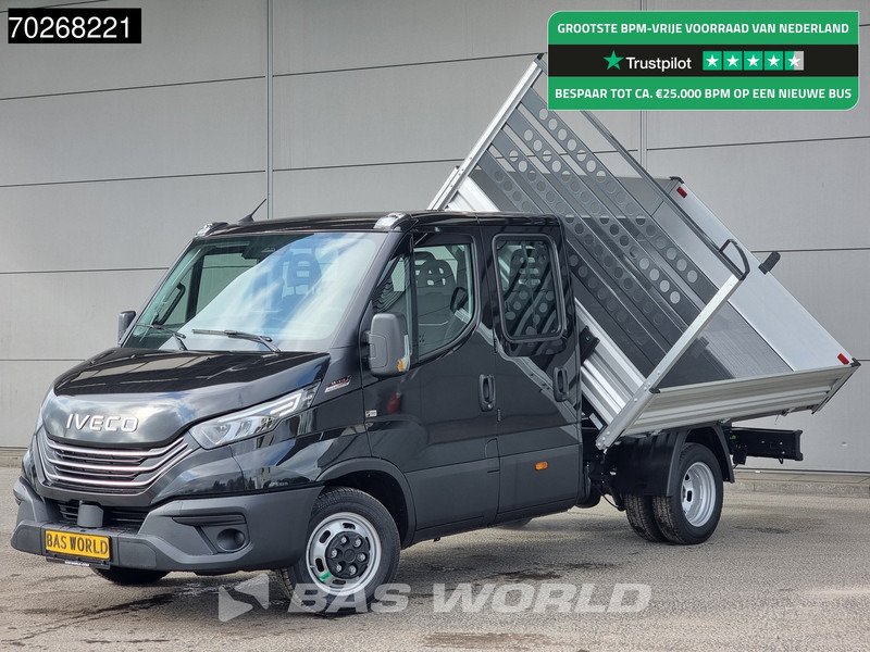 Iveco Daily 35C21 3 zijdige Kipper Dubbel Cabine 210PK 3.0L Dubbellucht Airco Cruise LED Camera Tipper Benne Kieper 2m3 Airco - Komercauto pašizgāzējs: foto 1 Iveco Daily 35C21 3 zijdige Kipper Dubbel Cabine 210PK 3.0L Dubbellucht Airco Cruise LED Camera Tipper Benne Kieper 2m3 Airco - Komercauto pašizgāzējs: foto 1