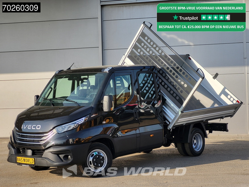Iveco Daily 35C21 3 zijdige Kipper Dubbel Cabine 210PK 3.0L Dubbellucht Airco Cruise LED Camera Tipper Benne Kieper 2m3 Airco - Komercauto pašizgāzējs: foto 1 Iveco Daily 35C21 3 zijdige Kipper Dubbel Cabine 210PK 3.0L Dubbellucht Airco Cruise LED Camera Tipper Benne Kieper 2m3 Airco - Komercauto pašizgāzējs: foto 1