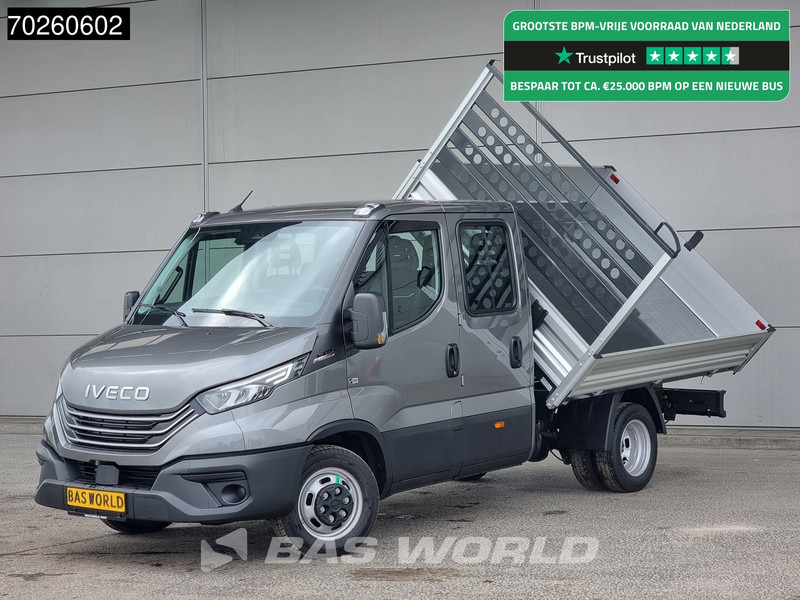 Iveco Daily 35C21 3 zijdige Kipper Dubbel Cabine 210PK 3.0L Dubbellucht Airco Cruise LED Camera Tipper Benne Kieper 2m3 Airco - Komercauto pašizgāzējs: foto 1 Iveco Daily 35C21 3 zijdige Kipper Dubbel Cabine 210PK 3.0L Dubbellucht Airco Cruise LED Camera Tipper Benne Kieper 2m3 Airco - Komercauto pašizgāzējs: foto 1