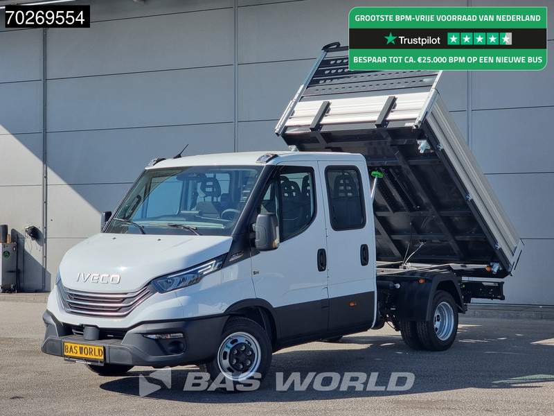 Iveco Daily 35C21 3 zijdige Kipper Dubbel Cabine 210PK 3.0L Dubbellucht Airco Cruise LED Camera Tipper Benne Kieper 2m3 Airco Trekhaak - Komercauto pašizgāzējs: foto 1 Iveco Daily 35C21 3 zijdige Kipper Dubbel Cabine 210PK 3.0L Dubbellucht Airco Cruise LED Camera Tipper Benne Kieper 2m3 Airco Trekhaak - Komercauto pašizgāzējs: foto 1