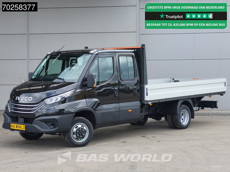 Iveco Daily 35C21 Automaat 2025model Open laadbak Dubbel Cabine CarPlay ACC LED 3,5T Trekvermogen Pritsche Pickup Airco - Automašīna ar kravas platformu: foto 1 Iveco Daily 35C21 Automaat 2025model Open laadbak Dubbel Cabine CarPlay ACC LED 3,5T Trekvermogen Pritsche Pickup Airco - Automašīna ar kravas platformu: foto 1