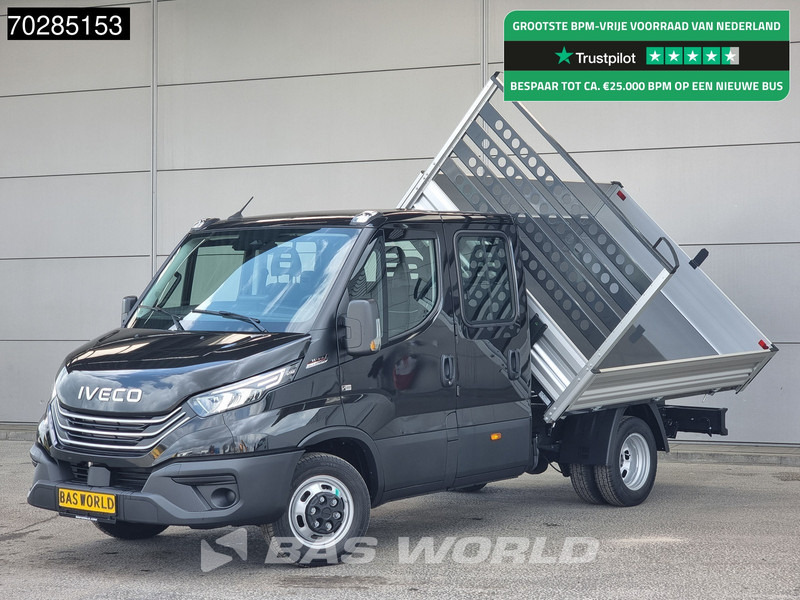 Iveco Daily 35C21 Open Laadbak Dubbel Cabine 210PK 3.0L Dubbellucht Airco Cruise LED Camera Pritsche Pickup Open Box 2m3 Airco - Automašīna ar kravas platformu: foto 1 Iveco Daily 35C21 Open Laadbak Dubbel Cabine 210PK 3.0L Dubbellucht Airco Cruise LED Camera Pritsche Pickup Open Box 2m3 Airco - Automašīna ar kravas platformu: foto 1