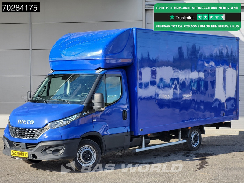Iveco Daily 35S14 Automaat Bakwagen Achterdeuren 488cm lang! Airco Cruise Euro6 Meubelbak Koffer 23m3 Airco Cruise control - Furgons ar slēgtā virsbūve: foto 1 Iveco Daily 35S14 Automaat Bakwagen Achterdeuren 488cm lang! Airco Cruise Euro6 Meubelbak Koffer 23m3 Airco Cruise control - Furgons ar slēgtā virsbūve: foto 1