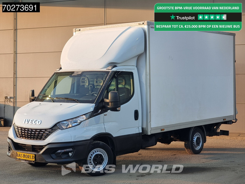 Iveco Daily 35S14 Automaat Laadklep Zijdeur Bakwagen Airco Cruise Meubelbak Koffer 20m3 Airco Cruise control - Furgons ar slēgtā virsbūve: foto 1 Iveco Daily 35S14 Automaat Laadklep Zijdeur Bakwagen Airco Cruise Meubelbak Koffer 20m3 Airco Cruise control - Furgons ar slēgtā virsbūve: foto 1