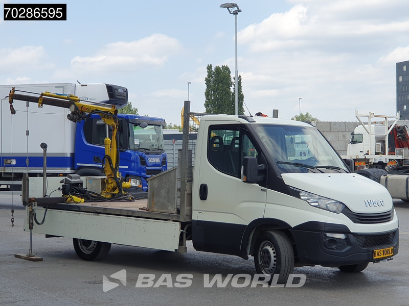 Iveco Daily 35S14 Kraanwagen Open Laadbak Hyva HA15 Euro6 3,5t Trekhaak Crane Kranwagen Kraan Pritsche Pickup Open Box Trekhaak - Automašīna ar kravas platformu: foto 2 Iveco Daily 35S14 Kraanwagen Open Laadbak Hyva HA15 Euro6 3,5t Trekhaak Crane Kranwagen Kraan Pritsche Pickup Open Box Trekhaak - Automašīna ar kravas platformu: foto 2
