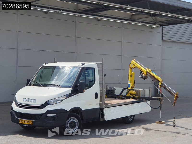 Iveco Daily 35S14 Open Laadbak Kraanwagen Hyva HA15 Euro6 3,5t Trekhaak Crane Kranwagen Pritsche Pickup Open Box Trekhaak - Automašīna ar kravas platformu: foto 5 Iveco Daily 35S14 Open Laadbak Kraanwagen Hyva HA15 Euro6 3,5t Trekhaak Crane Kranwagen Pritsche Pickup Open Box Trekhaak - Automašīna ar kravas platformu: foto 5