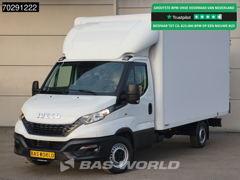 Iveco Daily 35S16 Automaat Bakwagen Achterdeuren 160PK Airco Camera Euro6 Meubelbak Koffer 21m3 Airco - Furgons ar slēgtā virsbūve: foto 1 Iveco Daily 35S16 Automaat Bakwagen Achterdeuren 160PK Airco Camera Euro6 Meubelbak Koffer 21m3 Airco - Furgons ar slēgtā virsbūve: foto 1