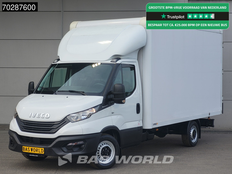 Iveco Daily 35S16 Automaat Bakwagen Achterdeuren 160PK Airco Camera Euro6 Meubelbak Koffer 21m3 Airco - Furgons ar slēgtā virsbūve: foto 1 Iveco Daily 35S16 Automaat Bakwagen Achterdeuren 160PK Airco Camera Euro6 Meubelbak Koffer 21m3 Airco - Furgons ar slēgtā virsbūve: foto 1