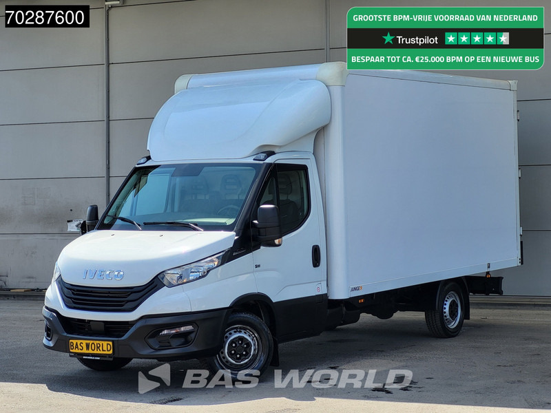 Iveco Daily 35S16 Automaat Bakwagen Achterdeuren 160PK Airco Camera Euro6 Meubelbak Koffer 21m3 Airco - Furgons ar slēgtā virsbūve: foto 1 Iveco Daily 35S16 Automaat Bakwagen Achterdeuren 160PK Airco Camera Euro6 Meubelbak Koffer 21m3 Airco - Furgons ar slēgtā virsbūve: foto 1