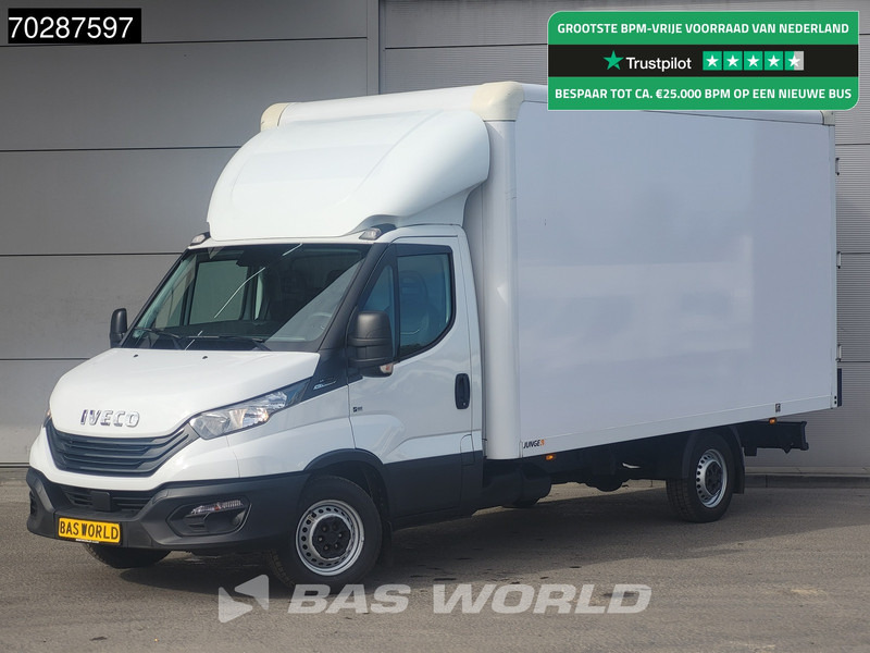 Iveco Daily 35S16 Automaat Bakwagen Achterdeuren Airco Camera Euro6 Meubelbak Koffer 21m3 Airco - Furgons ar slēgtā virsbūve: foto 1 Iveco Daily 35S16 Automaat Bakwagen Achterdeuren Airco Camera Euro6 Meubelbak Koffer 21m3 Airco - Furgons ar slēgtā virsbūve: foto 1