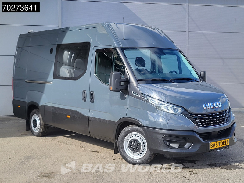 Kravas mikroautobuss Iveco Daily 35S16 Dubbel Cabine Automaat 3,5t Trekhaak Werkplaatsinrichting LED Airco Cruise Camera Parkeersensoren DC Doka Mixto 8m3 Airco: foto 6
