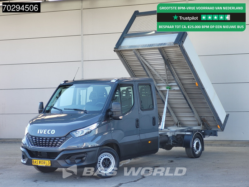 Iveco Daily 35S18 3.0L Automaat Kipper Dubbel Cabine 180PK 3,5t Trekhaak LED Airco Cruise Euro6 Kieper Tipper Benne 3m3 Airco Trekhaak Cruis - Komercauto pašizgāzējs: foto 1 Iveco Daily 35S18 3.0L Automaat Kipper Dubbel Cabine 180PK 3,5t Trekhaak LED Airco Cruise Euro6 Kieper Tipper Benne 3m3 Airco Trekhaak Cruis - Komercauto pašizgāzējs: foto 1