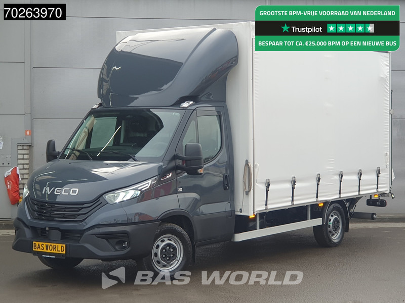 Iveco Daily 35S18 3.0L Automaat Schuifzeilen met Laadklep ACC Navi Bakwagen Schuifzeil Zeilen Koffer Meubelbak 22m3 Airco - Furgons ar tentu: foto 1 Iveco Daily 35S18 3.0L Automaat Schuifzeilen met Laadklep ACC Navi Bakwagen Schuifzeil Zeilen Koffer Meubelbak 22m3 Airco - Furgons ar tentu: foto 1
