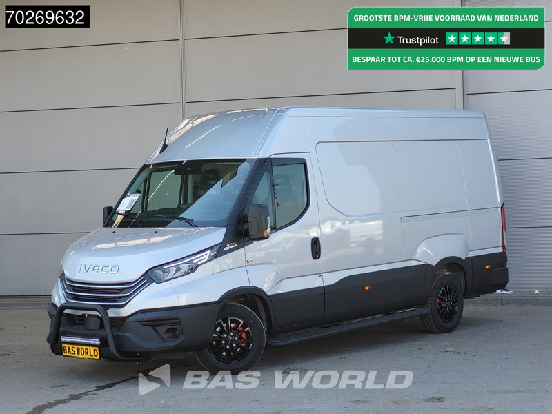 Iveco Daily 35S21 210PK 3.0L Automaat 2025 Black Edition model L3H2 ACC LED Tacho CarPlay Velgen Camera 12m3 Airco Trekhaak - Kravas mikroautobuss: foto 1 Iveco Daily 35S21 210PK 3.0L Automaat 2025 Black Edition model L3H2 ACC LED Tacho CarPlay Velgen Camera 12m3 Airco Trekhaak - Kravas mikroautobuss: foto 1