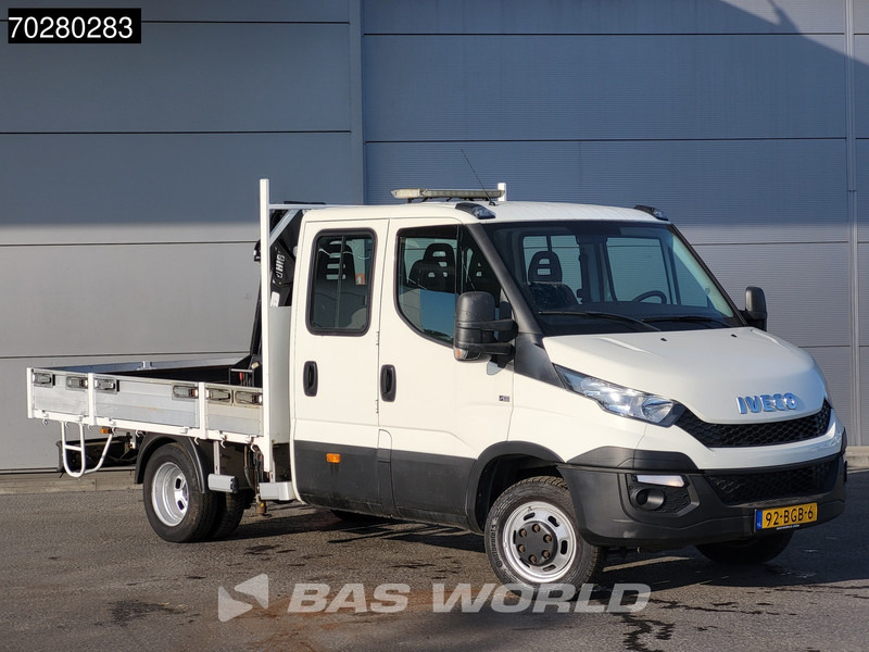 Iveco Daily 50C17 3,0L Automaat HIAB 017T-2 DC Open laadbak Kraan Dubbellucht Airco Euro6 Pickup Crane Kraanwagen Pritsche Airco Dubbel cabi - Automašīna ar kravas platformu: foto 5 Iveco Daily 50C17 3,0L Automaat HIAB 017T-2 DC Open laadbak Kraan Dubbellucht Airco Euro6 Pickup Crane Kraanwagen Pritsche Airco Dubbel cabi - Automašīna ar kravas platformu: foto 5