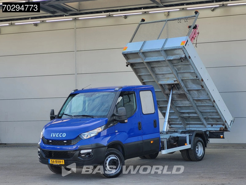 Iveco Daily 70C17 Drie-Zijdige 3.0L Kipper 7-tons Kraan Dubbellucht 170PK 3,5t Trekhaak Airco Tipper Benne Kieper Kraanwagen Crane Kranwagen - Komercauto pašizgāzējs: foto 3 Iveco Daily 70C17 Drie-Zijdige 3.0L Kipper 7-tons Kraan Dubbellucht 170PK 3,5t Trekhaak Airco Tipper Benne Kieper Kraanwagen Crane Kranwagen - Komercauto pašizgāzējs: foto 3