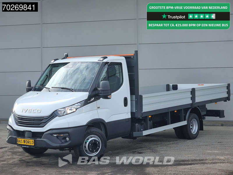 Iveco Daily 70C18 3.0L Automaat 525cm Open laadbak XXL Trekhaak ACC Navi Airco Pickup Pritsche Airco Trekhaak - Automašīna ar kravas platformu: foto 1 Iveco Daily 70C18 3.0L Automaat 525cm Open laadbak XXL Trekhaak ACC Navi Airco Pickup Pritsche Airco Trekhaak - Automašīna ar kravas platformu: foto 1