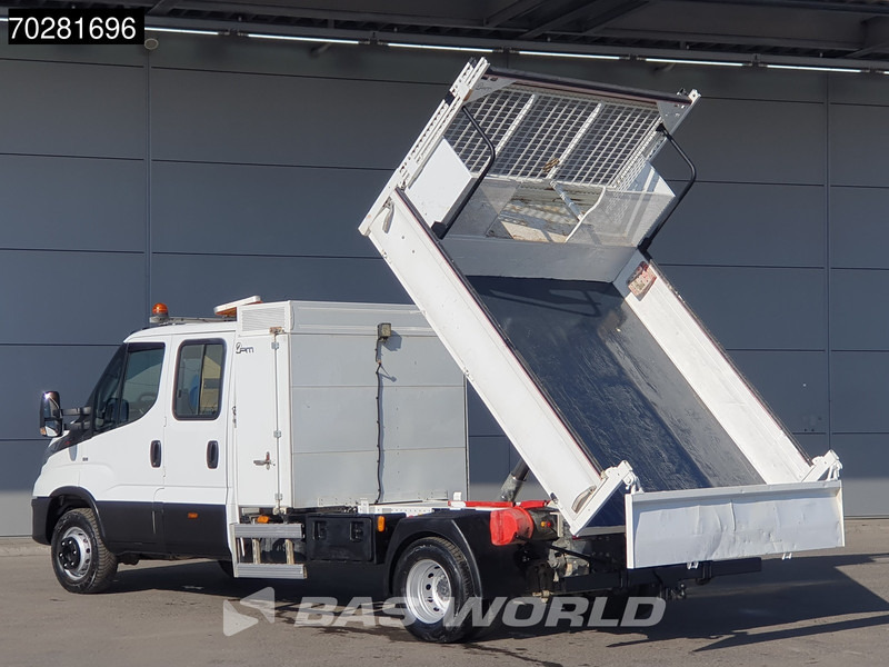 Iveco Daily 70C18 3.0L Kipper Dubbel Cabine Dubbellucht 3,5t Trekhaak Airco Cruise Euro6 Tipper Benne Kieper 2m3 Airco Trekhaak Cruise contr - Komercauto pašizgāzējs: foto 2 Iveco Daily 70C18 3.0L Kipper Dubbel Cabine Dubbellucht 3,5t Trekhaak Airco Cruise Euro6 Tipper Benne Kieper 2m3 Airco Trekhaak Cruise contr - Komercauto pašizgāzējs: foto 2