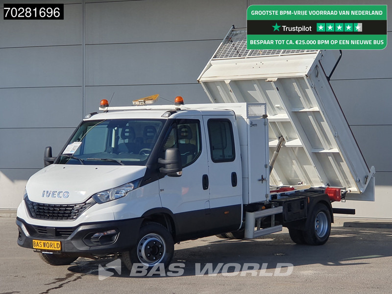 Iveco Daily 70C18 3.0L Kipper Dubbel Cabine Dubbellucht 3,5t Trekhaak Airco Cruise Euro6 Tipper Benne Kieper 2m3 Airco Trekhaak Cruise contr - Komercauto pašizgāzējs: foto 1 Iveco Daily 70C18 3.0L Kipper Dubbel Cabine Dubbellucht 3,5t Trekhaak Airco Cruise Euro6 Tipper Benne Kieper 2m3 Airco Trekhaak Cruise contr - Komercauto pašizgāzējs: foto 1