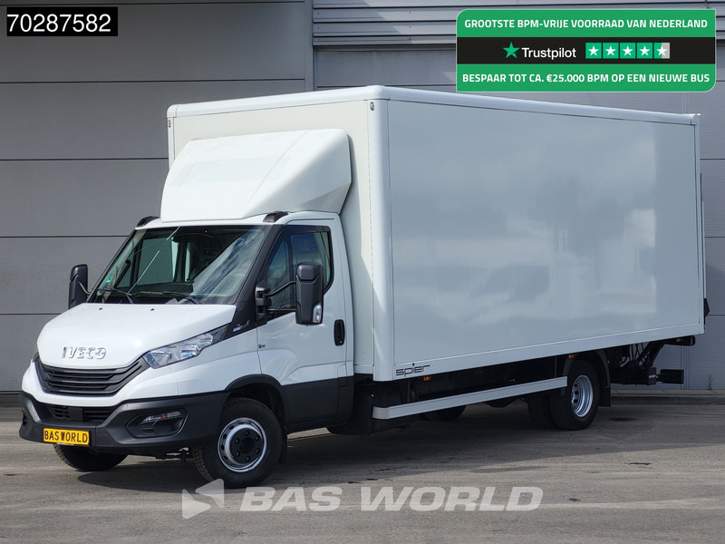 Iveco Daily 70C21 Automaat Luchtvering Laadklep 210PK Airco Cruise Camera Euro6 Meubelbak Koffer 36m3 Airco Cruise control - Furgons ar slēgtā virsbūve: foto 1 Iveco Daily 70C21 Automaat Luchtvering Laadklep 210PK Airco Cruise Camera Euro6 Meubelbak Koffer 36m3 Airco Cruise control - Furgons ar slēgtā virsbūve: foto 1
