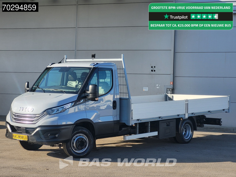 Iveco Daily 72C21 512cm XXL 3.0L Automaat Open Laadbak 210PK 3,5t Trekhaak LED Camera Airco Cruise CarPlay Euro6 Pritsche Pickup Open Box Ai - Automašīna ar kravas platformu: foto 1 Iveco Daily 72C21 512cm XXL 3.0L Automaat Open Laadbak 210PK 3,5t Trekhaak LED Camera Airco Cruise CarPlay Euro6 Pritsche Pickup Open Box Ai - Automašīna ar kravas platformu: foto 1