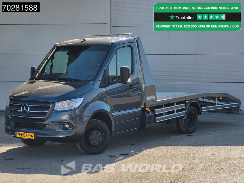 Mercedes-Benz Sprinter 519 3.0L V6 Autotransporter Oprijwagen Lier Trekhaak Navi Airco Cruise MBUX Euro6 Cartransporter Airco Trekhaak Cruise control - Komercauto: foto 1 Mercedes-Benz Sprinter 519 3.0L V6 Autotransporter Oprijwagen Lier Trekhaak Navi Airco Cruise MBUX Euro6 Cartransporter Airco Trekhaak Cruise control - Komercauto: foto 1
