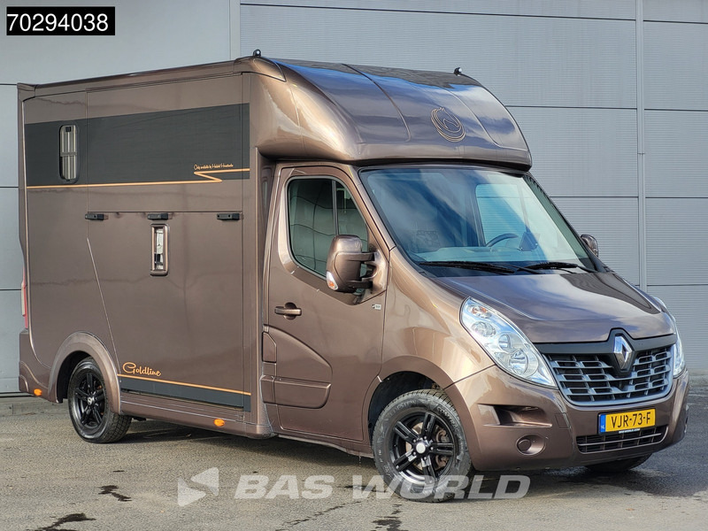 Renault Master 130pk Paardenwagen Hengstenuitvoeren Trekhaak Airco Euro6 Horsetruck Veewagen Horse 14m3 Airco Trekhaak - Komercauto: foto 3 Renault Master 130pk Paardenwagen Hengstenuitvoeren Trekhaak Airco Euro6 Horsetruck Veewagen Horse 14m3 Airco Trekhaak - Komercauto: foto 3