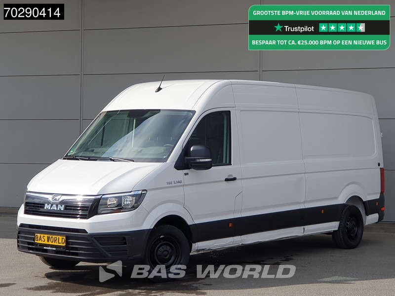 MAN TGE 3.140 Automaat L4H3 Airco Camera Parkeersensoren Euro6 L3H2 15m3 Airco - Kravas mikroautobuss: foto 1 MAN TGE 3.140 Automaat L4H3 Airco Camera Parkeersensoren Euro6 L3H2 15m3 Airco - Kravas mikroautobuss: foto 1