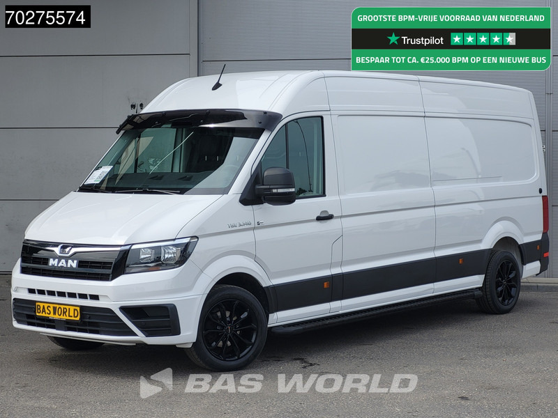 MAN TGE 3.140 Automaat Special Edition L4H3 Airco Camera Parkeersensoren L3H2 14m3 Airco - Kravas mikroautobuss: foto 1 MAN TGE 3.140 Automaat Special Edition L4H3 Airco Camera Parkeersensoren L3H2 14m3 Airco - Kravas mikroautobuss: foto 1