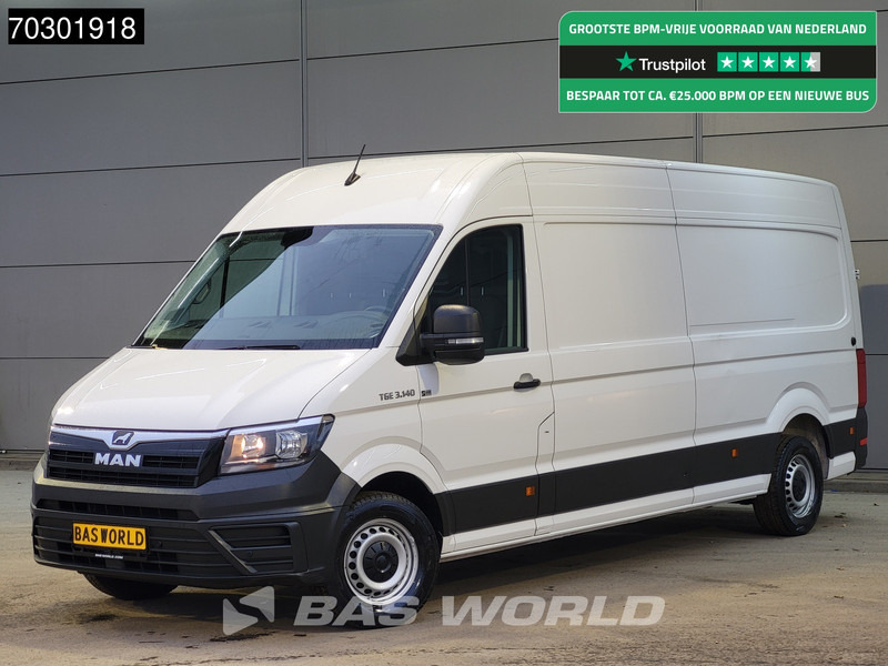 MAN TGE 3.140 L4H3 Airco Cruise Camera Parkeersensoren v+a Euro6 L3H2 Airco Cruise control - Kravas mikroautobuss: foto 1 MAN TGE 3.140 L4H3 Airco Cruise Camera Parkeersensoren v+a Euro6 L3H2 Airco Cruise control - Kravas mikroautobuss: foto 1