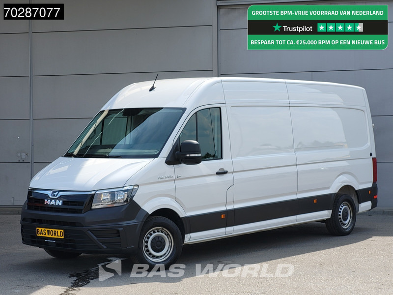 MAN TGE 3.140 L4H3 Trekhaak Airco Cruise Camera Parkeersensoren Euro6 L3H2 15m3 Airco Cruise control - Kravas mikroautobuss: foto 1 MAN TGE 3.140 L4H3 Trekhaak Airco Cruise Camera Parkeersensoren Euro6 L3H2 15m3 Airco Cruise control - Kravas mikroautobuss: foto 1