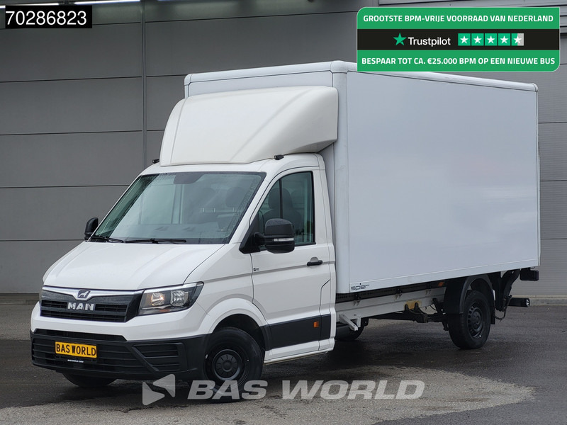 MAN TGE 3.140 Laadklep Automaat Airco Cruise Camera Euro6 Meubelbak Koffer 20m3 Airco Cruise control - Furgons ar slēgtā virsbūve: foto 1 MAN TGE 3.140 Laadklep Automaat Airco Cruise Camera Euro6 Meubelbak Koffer 20m3 Airco Cruise control - Furgons ar slēgtā virsbūve: foto 1