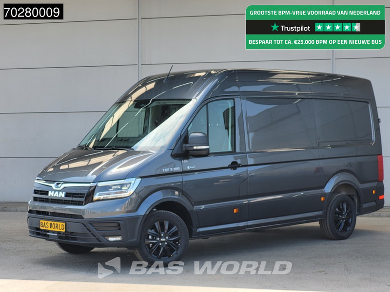 MAN TGE 3.180 4x4 Automaat L3H3 LED ACC Navi Airco Cruise Camera Parkeersensoren L2H2 Allrad 4WD 12m3 Airco - Kravas mikroautobuss: foto 1 MAN TGE 3.180 4x4 Automaat L3H3 LED ACC Navi Airco Cruise Camera Parkeersensoren L2H2 Allrad 4WD 12m3 Airco - Kravas mikroautobuss: foto 1