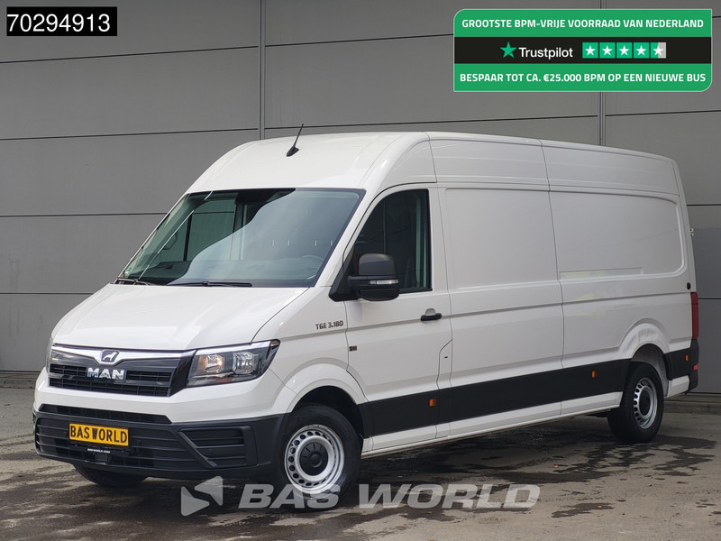 MAN TGE 3.180 Automaat 180PK L3H3 Trekhaak Airco Cruise Camera Parkeersensoren Euro6 L2H2 Airco Trekhaak Cruise control - Kravas mikroautobuss: foto 1 MAN TGE 3.180 Automaat 180PK L3H3 Trekhaak Airco Cruise Camera Parkeersensoren Euro6 L2H2 Airco Trekhaak Cruise control - Kravas mikroautobuss: foto 1