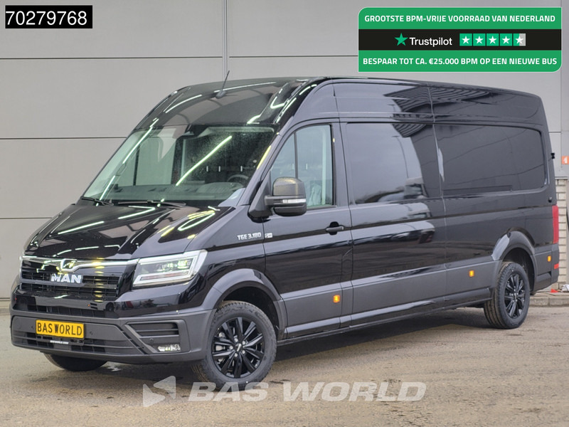 MAN TGE 3.180 Automaat 180PK L4H3 LED Airco Cruise Trekhaak Camera Parkeersensoren L3H2 14m3 Airco Trekhaak - Kravas mikroautobuss: foto 1 MAN TGE 3.180 Automaat 180PK L4H3 LED Airco Cruise Trekhaak Camera Parkeersensoren L3H2 14m3 Airco Trekhaak - Kravas mikroautobuss: foto 1