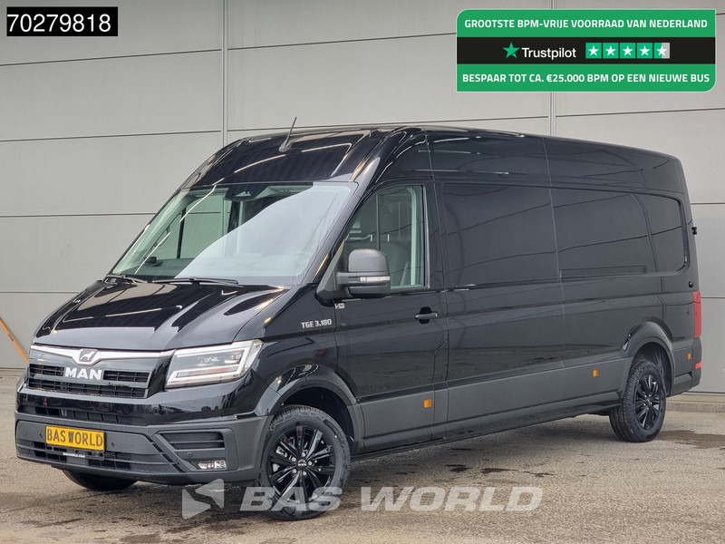 MAN TGE 3.180 Automaat 180PK L4H3 LED Airco Cruise Trekhaak Camera Parkeersensoren L3H2 14m3 Airco Trekhaak - Kravas mikroautobuss: foto 1 MAN TGE 3.180 Automaat 180PK L4H3 LED Airco Cruise Trekhaak Camera Parkeersensoren L3H2 14m3 Airco Trekhaak - Kravas mikroautobuss: foto 1
