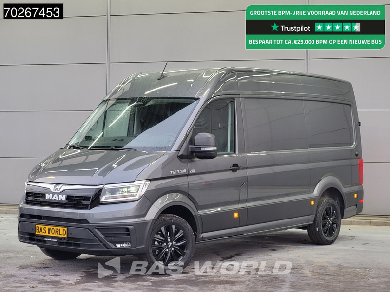 MAN TGE 3.180 Automaat 2025 model Facelift Black Edition L3H3 ACC Trekhaak L2H2 11m3 Airco Trekhaak - Kravas mikroautobuss: foto 1 MAN TGE 3.180 Automaat 2025 model Facelift Black Edition L3H3 ACC Trekhaak L2H2 11m3 Airco Trekhaak - Kravas mikroautobuss: foto 1