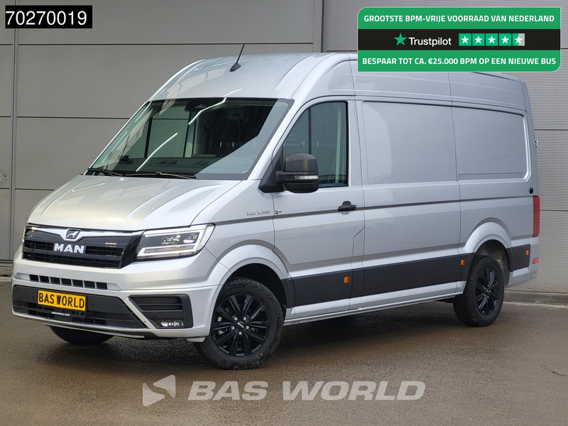 MAN TGE 3.180 Automaat 2025 model Facelift L3H3 ACC Trekhaak L2H2 | 11m3 Airco - Kravas mikroautobuss: foto 1 MAN TGE 3.180 Automaat 2025 model Facelift L3H3 ACC Trekhaak L2H2 | 11m3 Airco - Kravas mikroautobuss: foto 1