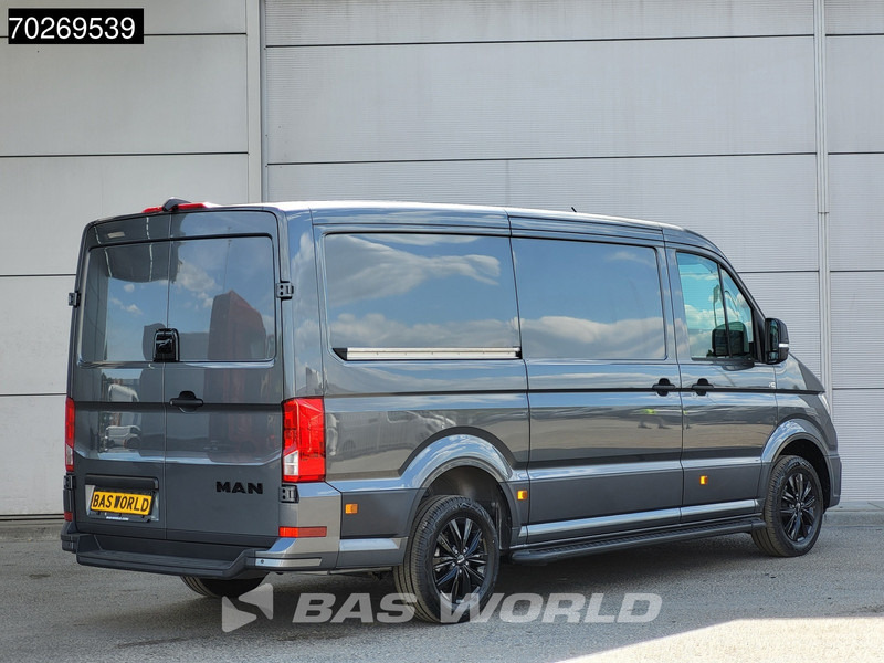 Jaunā Kravas mikroautobuss MAN TGE 3.180 Automaat Black Edition 2025 model Facelift L3H2 Navi CarPlay Camera L2H1 10m3 Airco Cruise control: foto 6
