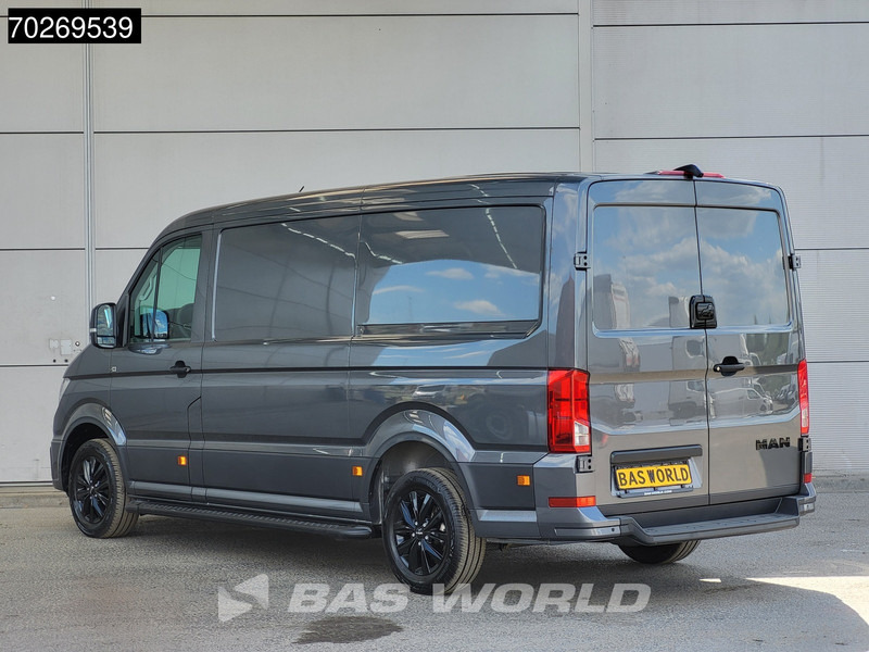 Jaunā Kravas mikroautobuss MAN TGE 3.180 Automaat Black Edition 2025 model Facelift L3H2 Navi CarPlay Camera L2H1 10m3 Airco Cruise control: foto 18