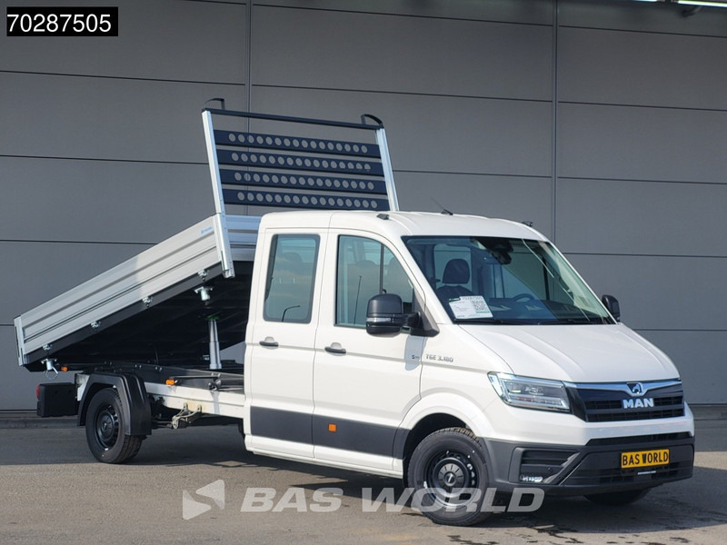 MAN TGE 3.180 Driezijdige Kipper Automaat Dubbel Cabine 2025 Facelift 180PK Trekhaak LED Navi ACC Airco Cruise Euro6 Kipper Tippe Benne Kieper - Komercauto pašizgāzējs: foto 2 MAN TGE 3.180 Driezijdige Kipper Automaat Dubbel Cabine 2025 Facelift 180PK Trekhaak LED Navi ACC Airco Cruise Euro6 Kipper Tippe Benne Kieper - Komercauto pašizgāzējs: foto 2