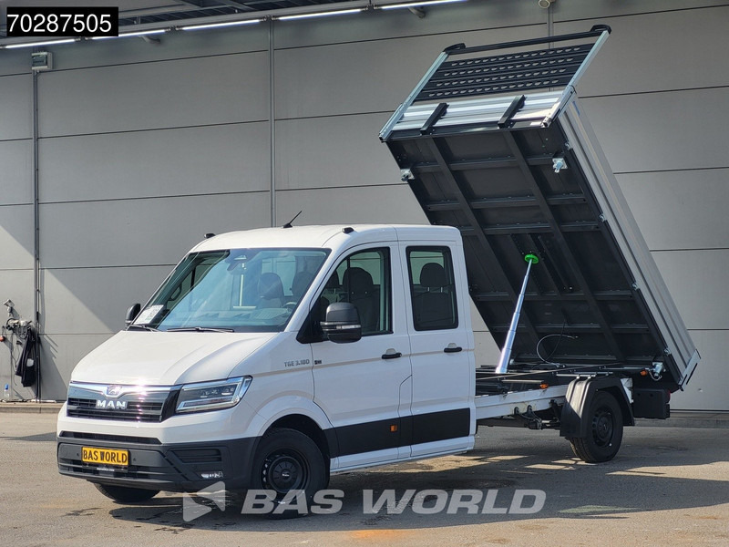 MAN TGE 3.180 Driezijdige Kipper Automaat Dubbel Cabine 2025 Facelift 180PK Trekhaak LED Navi ACC Airco Cruise Euro6 Kipper Tippe Benne Kieper - Komercauto pašizgāzējs: foto 5 MAN TGE 3.180 Driezijdige Kipper Automaat Dubbel Cabine 2025 Facelift 180PK Trekhaak LED Navi ACC Airco Cruise Euro6 Kipper Tippe Benne Kieper - Komercauto pašizgāzējs: foto 5