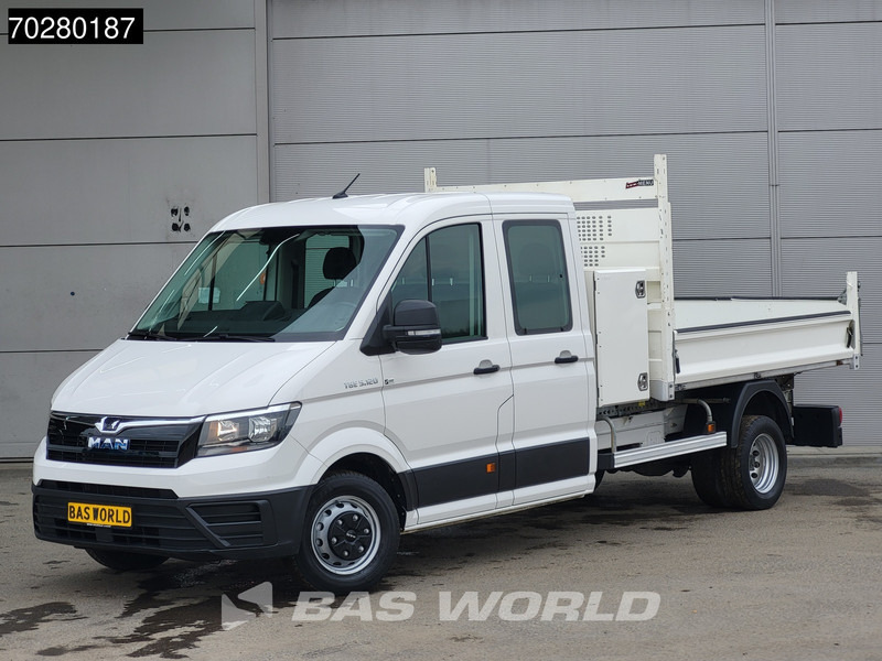 MAN TGE 5.120 Kipper met Kist Dubbel Cabine Dubbellucht 3,5t Trekhaak Navi Airco Cruise Euro6 Tipper Kipper Benne Airco Dubbel cabine Trekhaak - Komercauto pašizgāzējs: foto 3 MAN TGE 5.120 Kipper met Kist Dubbel Cabine Dubbellucht 3,5t Trekhaak Navi Airco Cruise Euro6 Tipper Kipper Benne Airco Dubbel cabine Trekhaak - Komercauto pašizgāzējs: foto 3