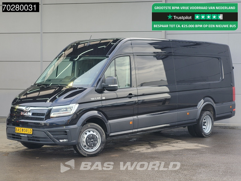 MAN TGE 5.160 Automaat Dubbelucht L5H3 2025-Model ACC Navi Camera Parkeersensoren v+a Euro6 12.9inch-Display CarPlay Euro6 L5 XL Airco - Kravas mikroautobuss: foto 1 MAN TGE 5.160 Automaat Dubbelucht L5H3 2025-Model ACC Navi Camera Parkeersensoren v+a Euro6 12.9inch-Display CarPlay Euro6 L5 XL Airco - Kravas mikroautobuss: foto 1
