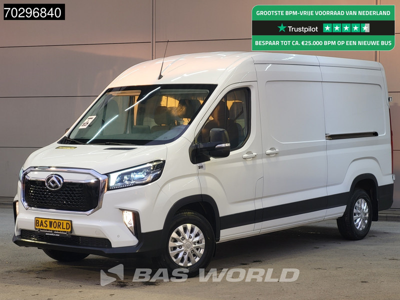 Maxus eDeliver 9 Elektrisch 256WLTP 52kWh 2x Schuifdeur L3H2 204pk ACC LED Camera Parkeersensoren L3 11m3 Airco - Kravas mikroautobuss, Elektriskais furgons: foto 1 Maxus eDeliver 9 Elektrisch 256WLTP 52kWh 2x Schuifdeur L3H2 204pk ACC LED Camera Parkeersensoren L3 11m3 Airco - Kravas mikroautobuss, Elektriskais furgons: foto 1