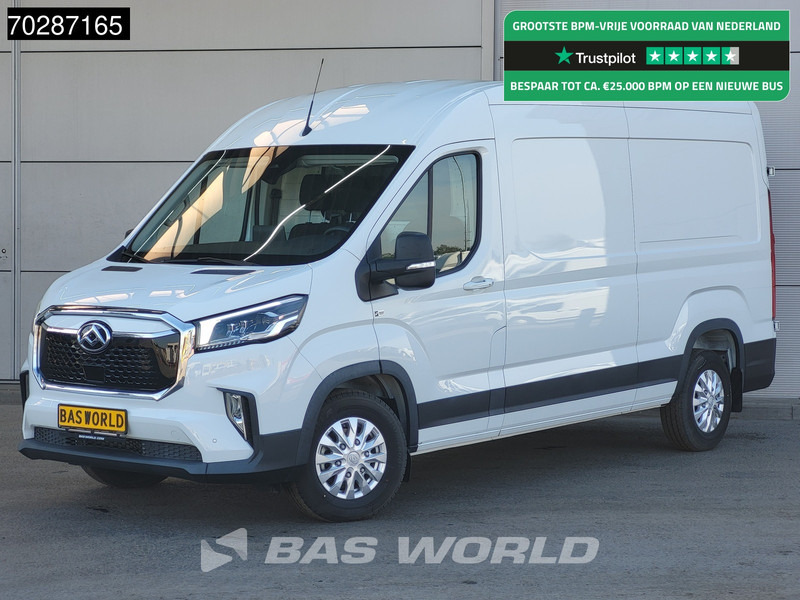 Maxus eDeliver9 Elektrisch 280WLTP 72kWh L3H2 204pk ACC LED Airco Camera Parkeersensoren v+a Airco - Kravas mikroautobuss, Elektriskais furgons: foto 1 Maxus eDeliver9 Elektrisch 280WLTP 72kWh L3H2 204pk ACC LED Airco Camera Parkeersensoren v+a Airco - Kravas mikroautobuss, Elektriskais furgons: foto 1